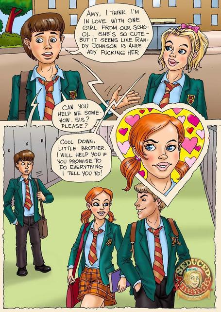 Seduced Amanda - Helping my Brother Out